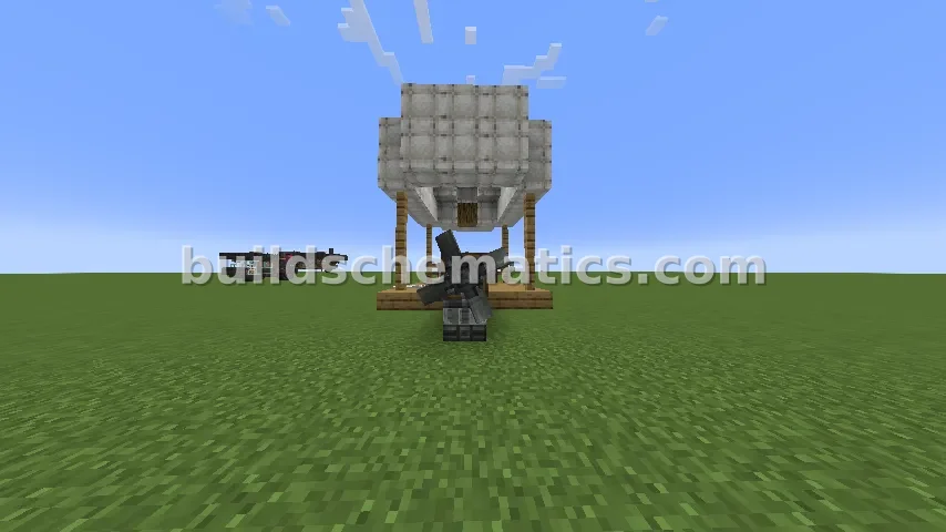 Simple Airship Schematic — view 3