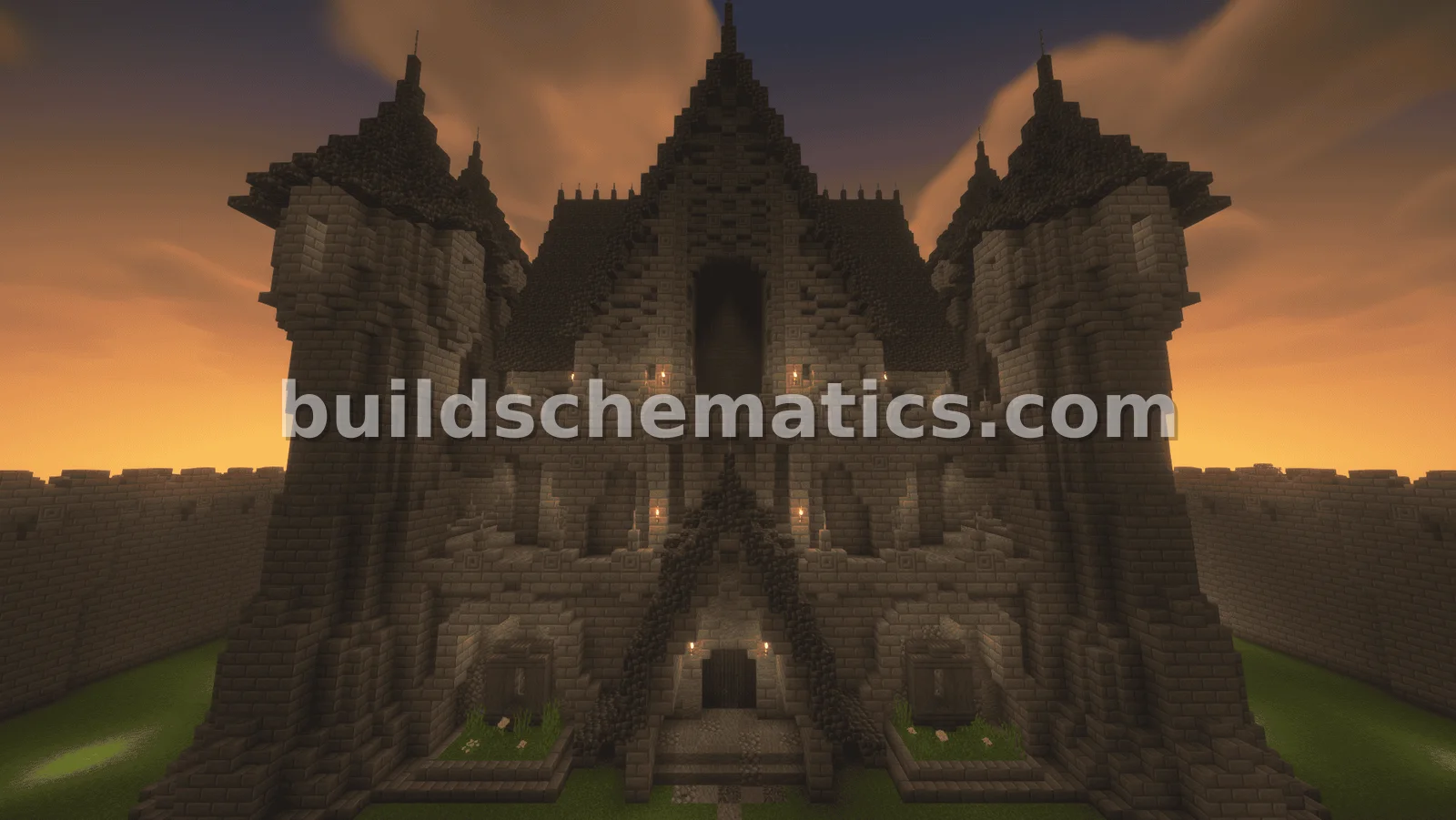 Medieval Fortress Castle Build