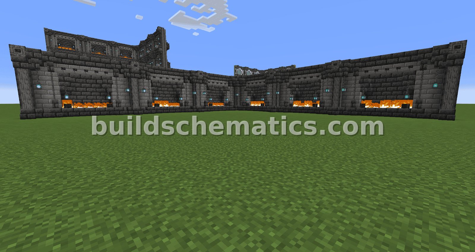 Dark Fortress Wall Designs — view 2