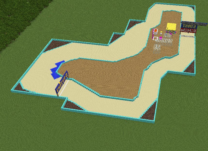 Sega Rally Desert 95 Racetrack