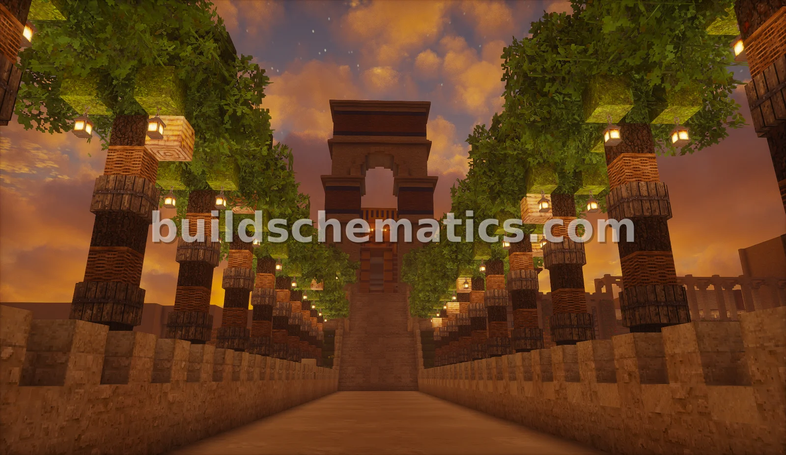 Desert Sandstone Entrance Structure — view 5