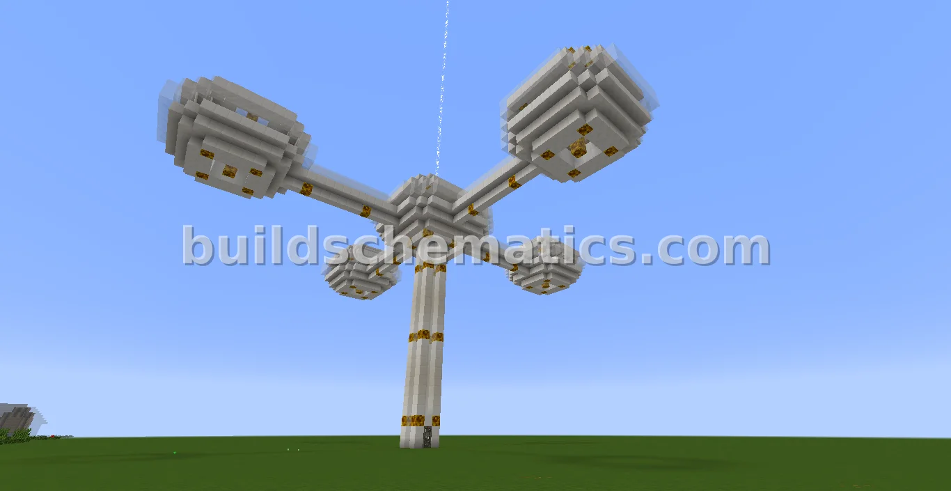 Elevated Quad-Pod Quartz Home