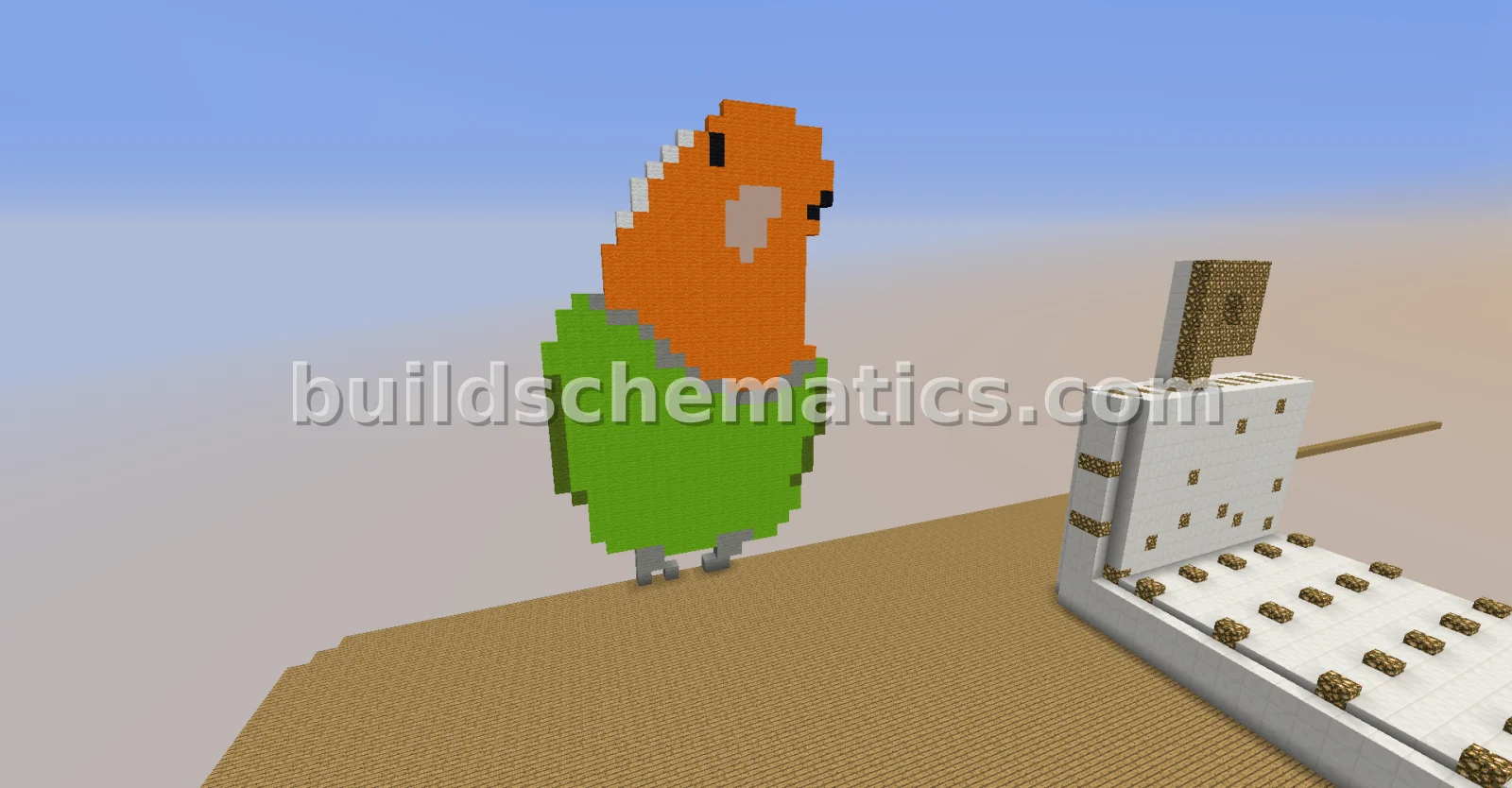 Pixel Art Bird