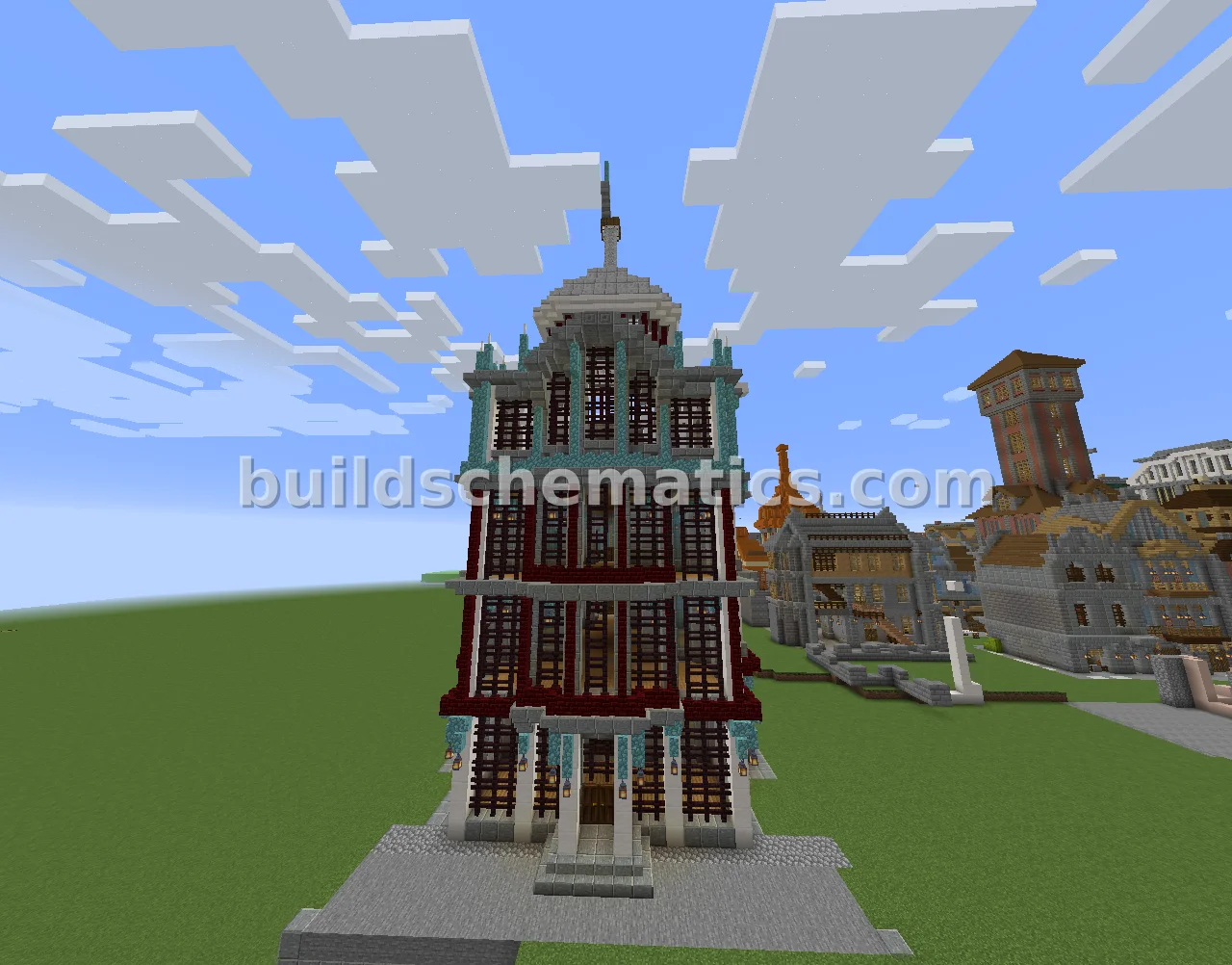 AIK House 50 Minecraft Build — view 4