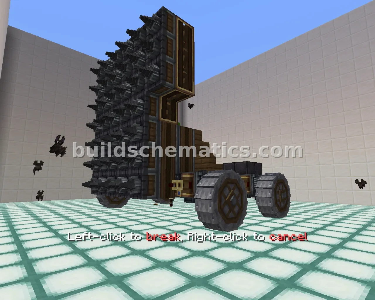 Villager House Destroyer Vehicle — view 2