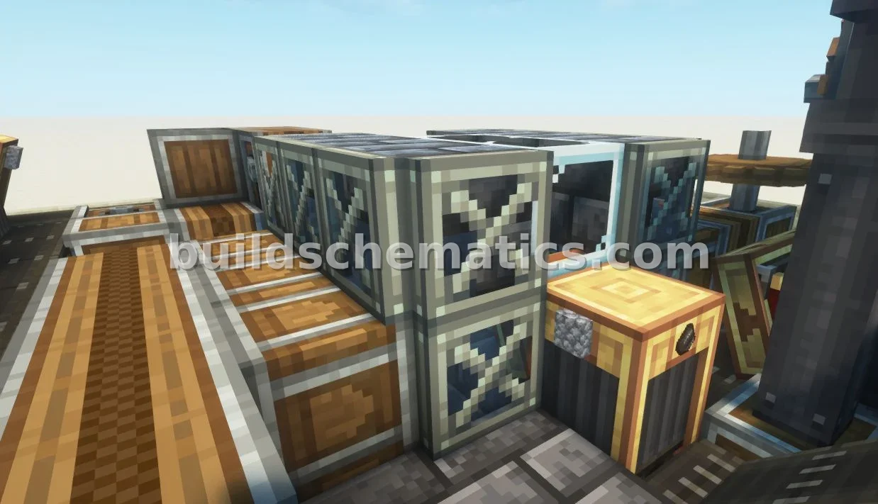 Easy Iron Farm with Stone Generators — view 3