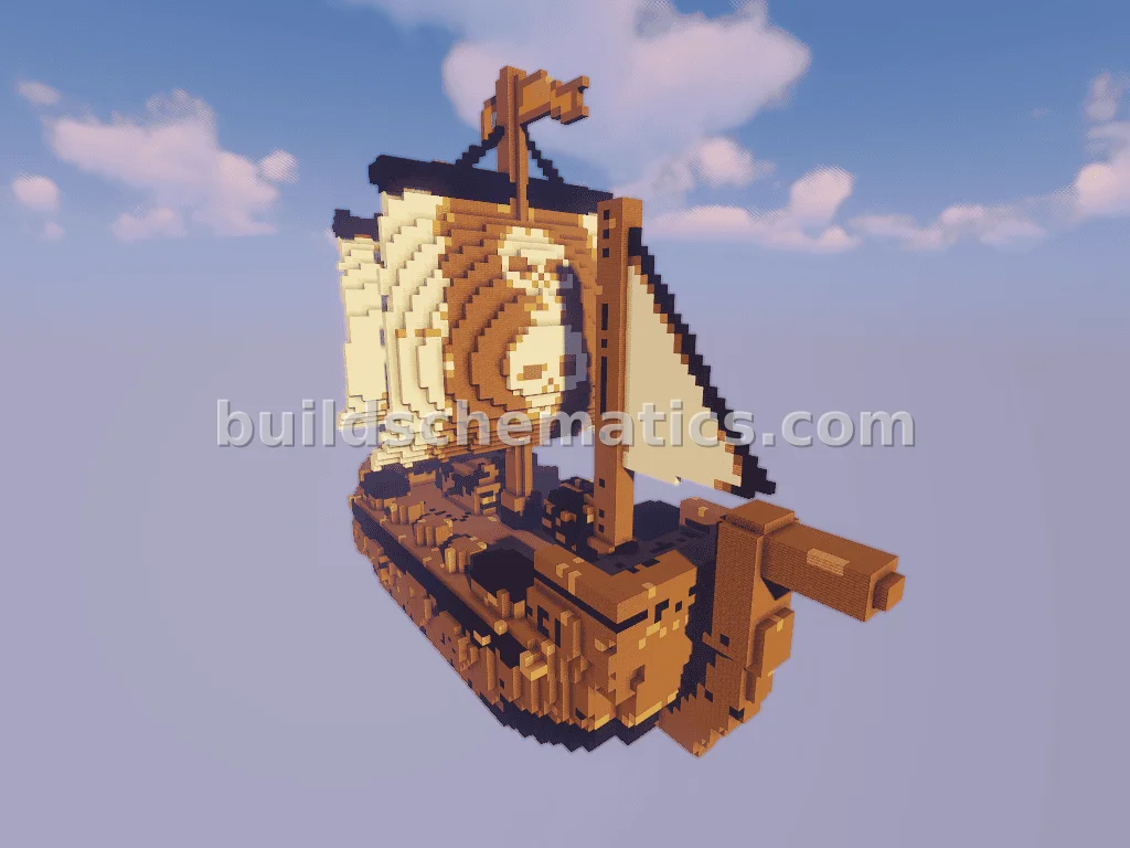 Small-Medium Pirate Ship — view 3