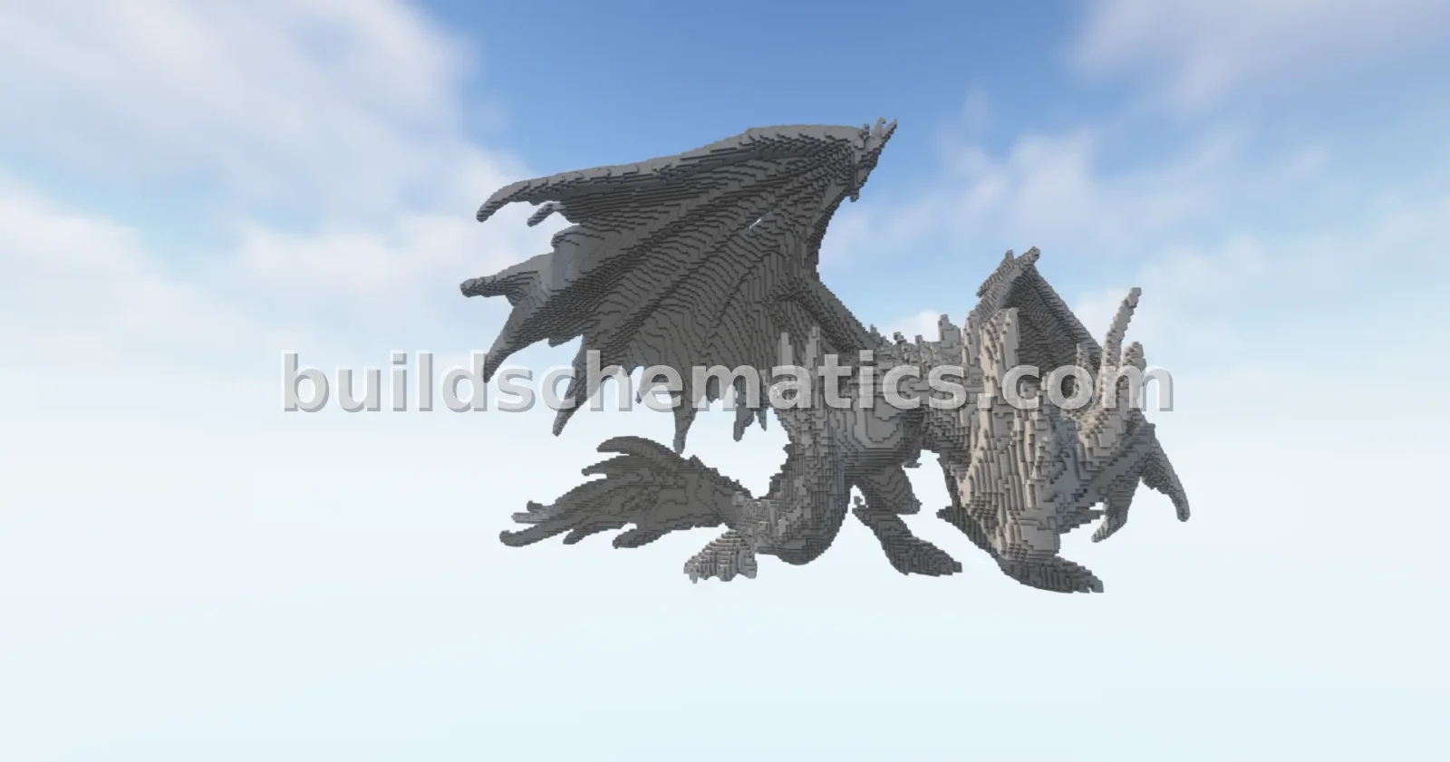 Gore Magala Statue Minecraft Build