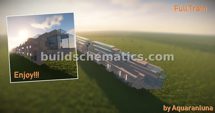 Futuristic Train Locomotive