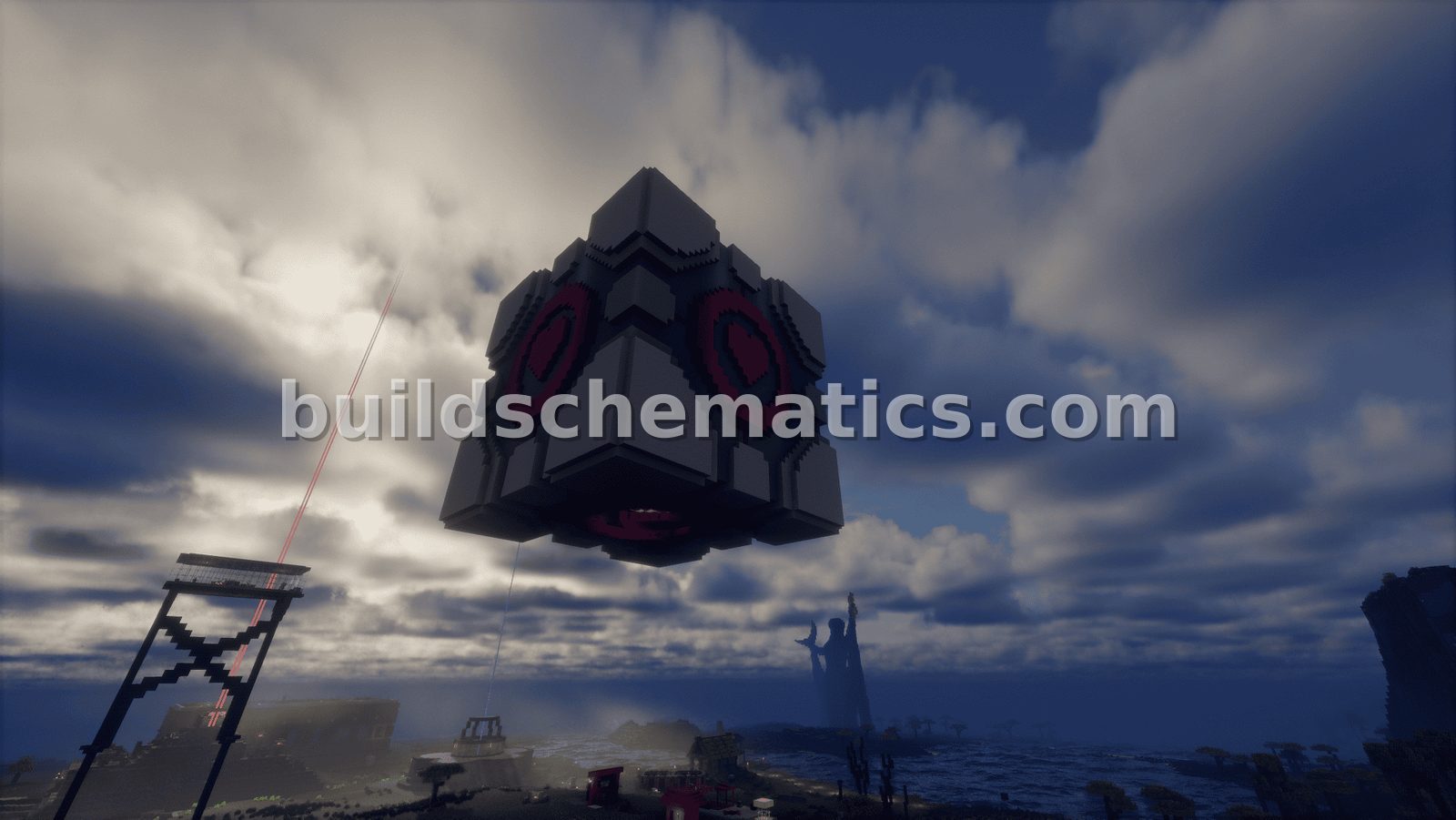 Companion Cube Iron Farm — view 3