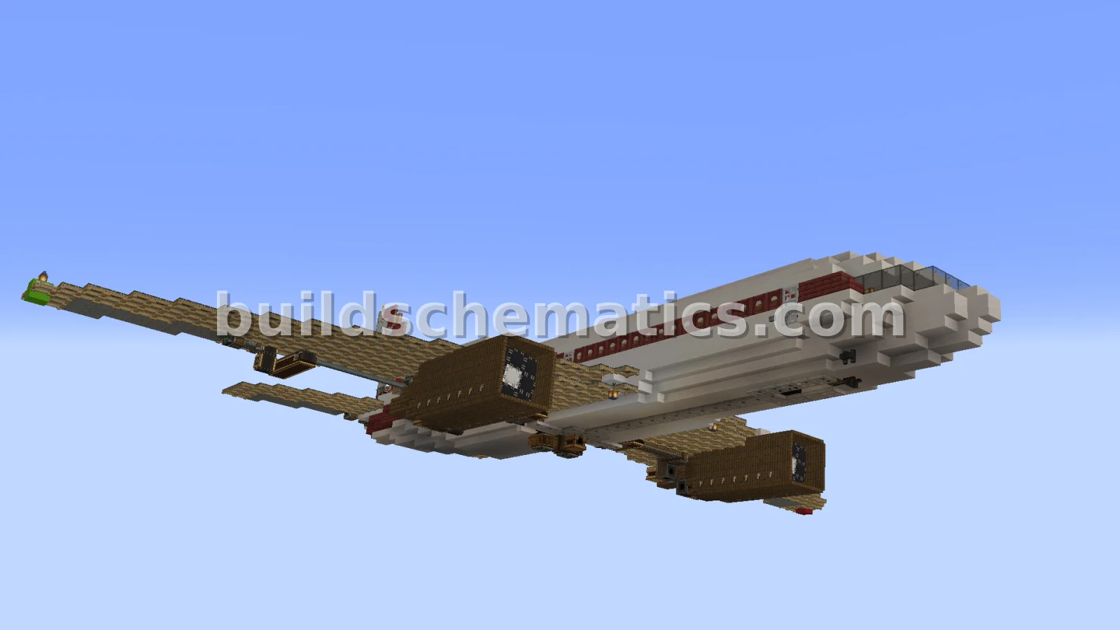 Steampunk Airliner with Working Controls — view 4