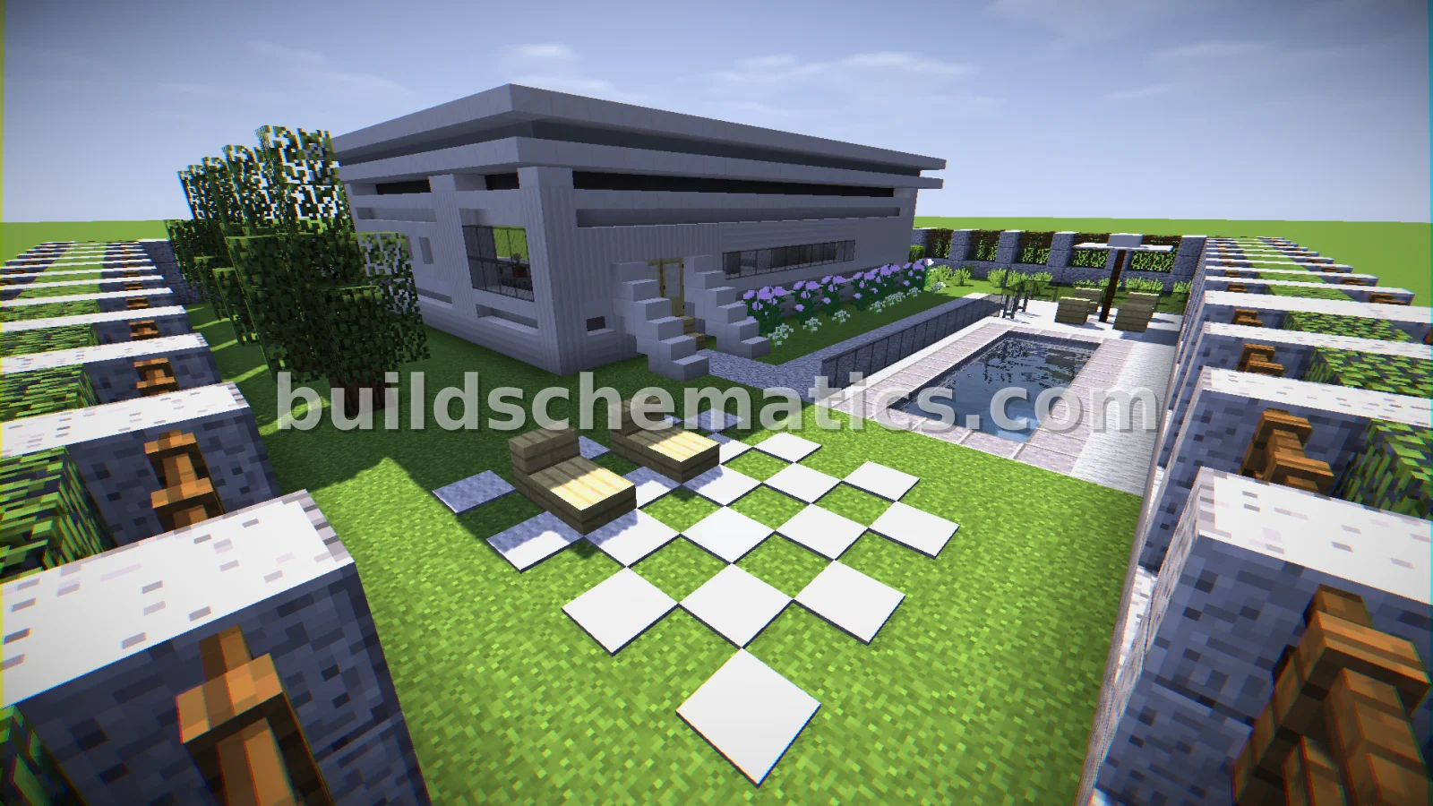 Modern Quartz Birch Home — view 3