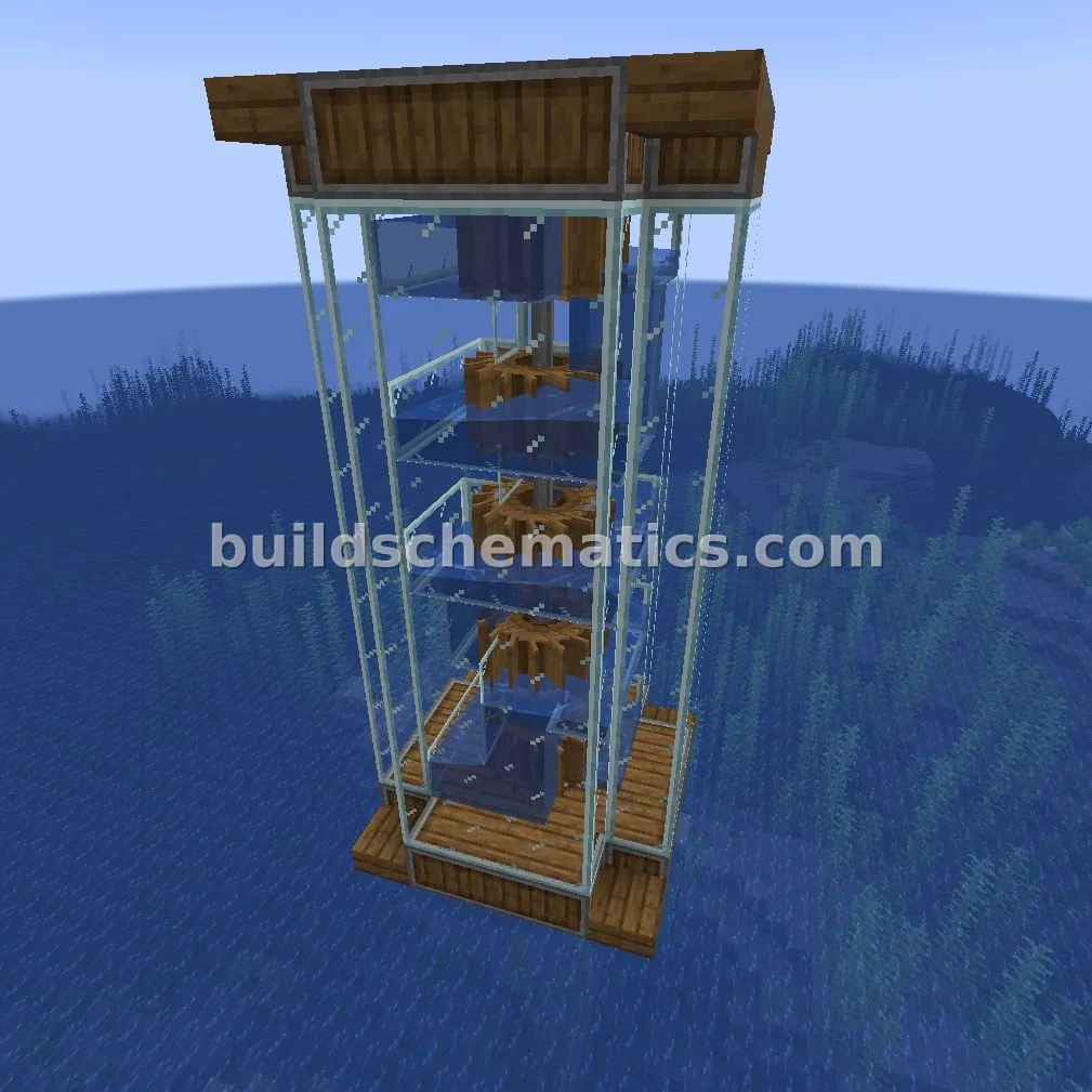 Vertical Water Wheel Generator — view 2