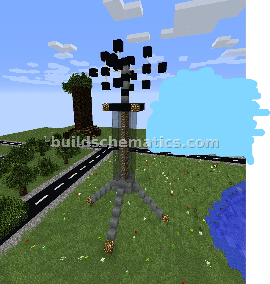 Modern Wi-Fi Station Tower