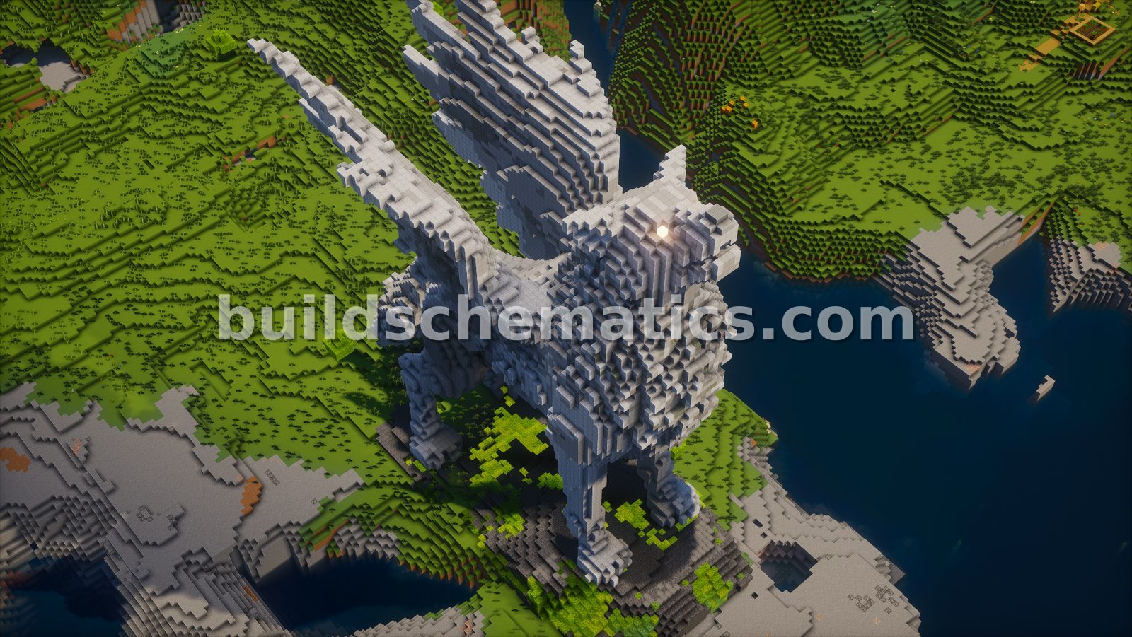 Medieval Wolf Statue — view 2