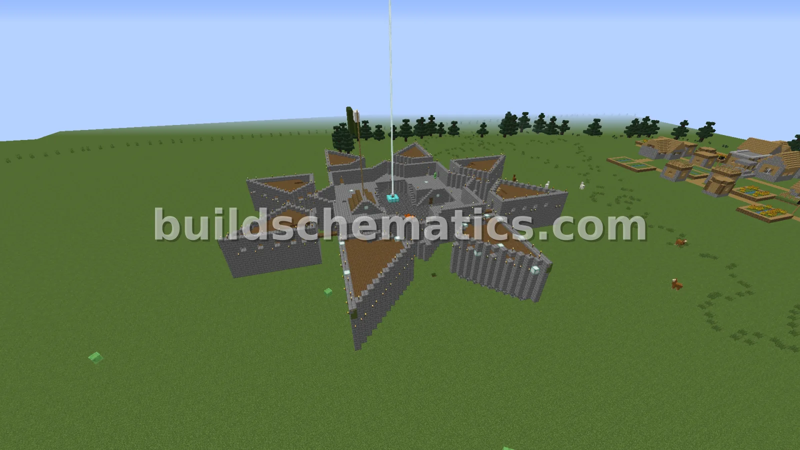 Simple Star Fort Design — view 4