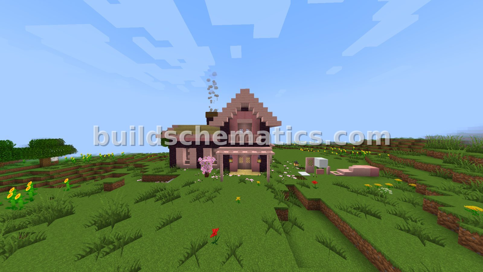 Cozy Cherry Blossom Cottage Build