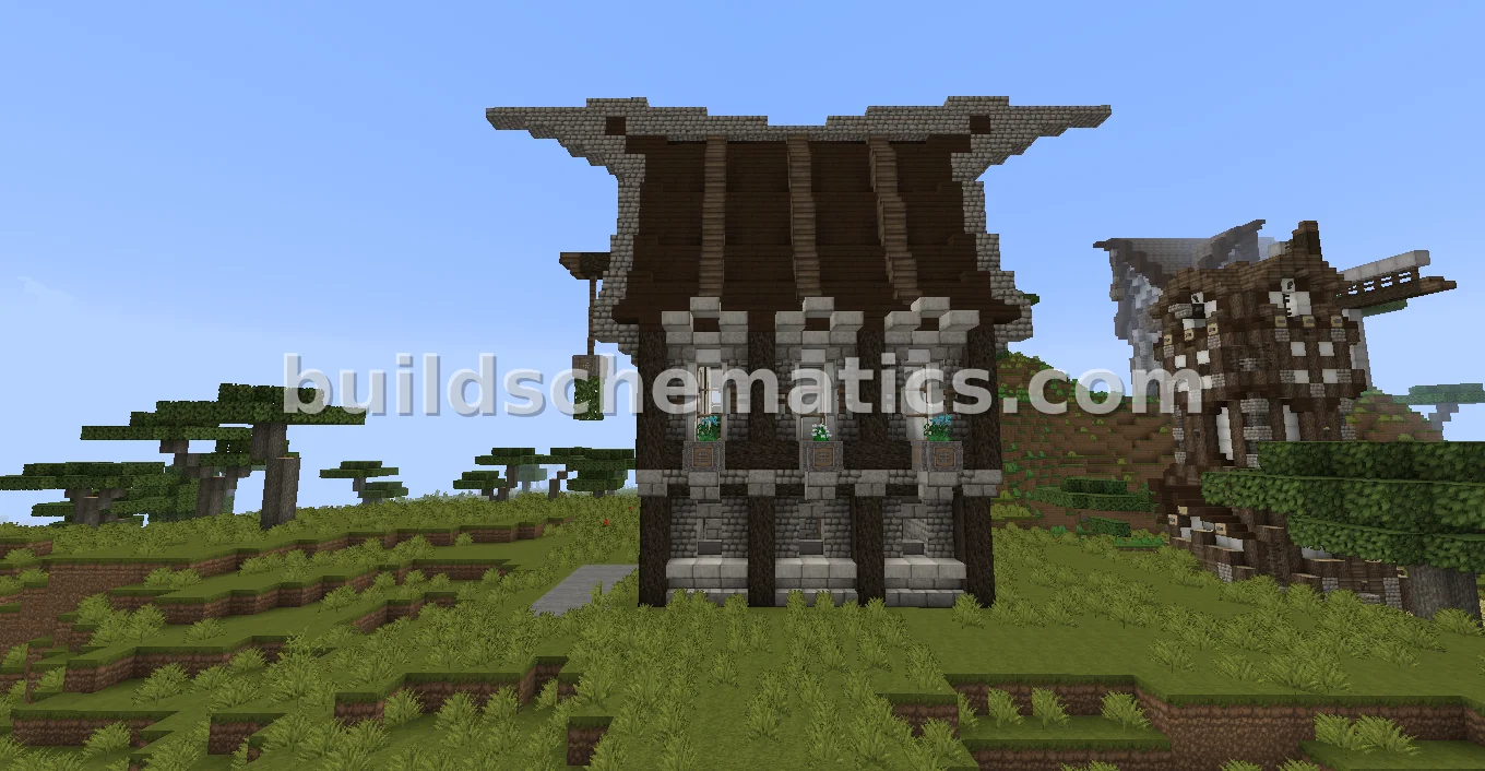 Small Nordic Medieval Shop — view 3