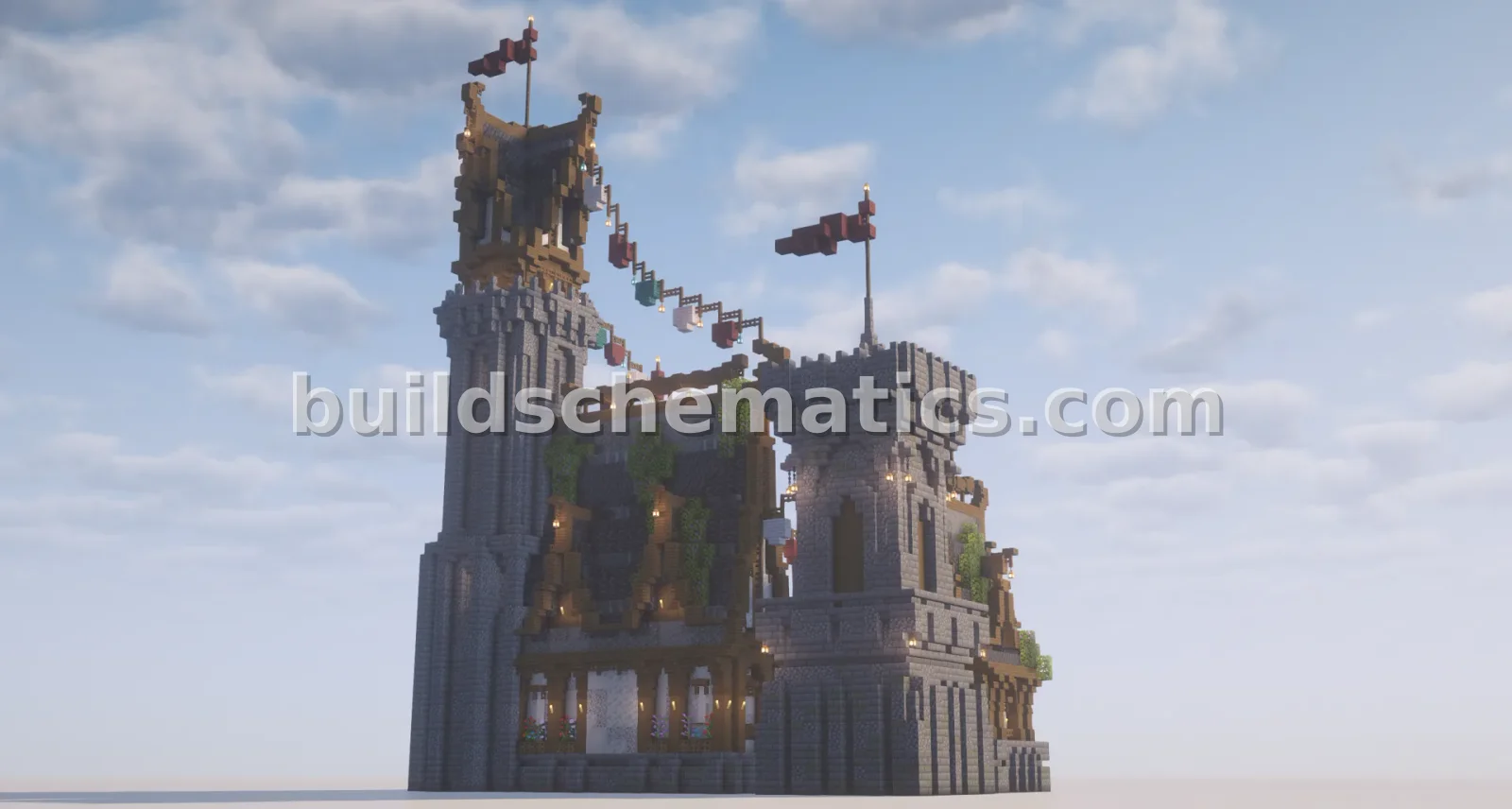 Medieval Castle House — view 4