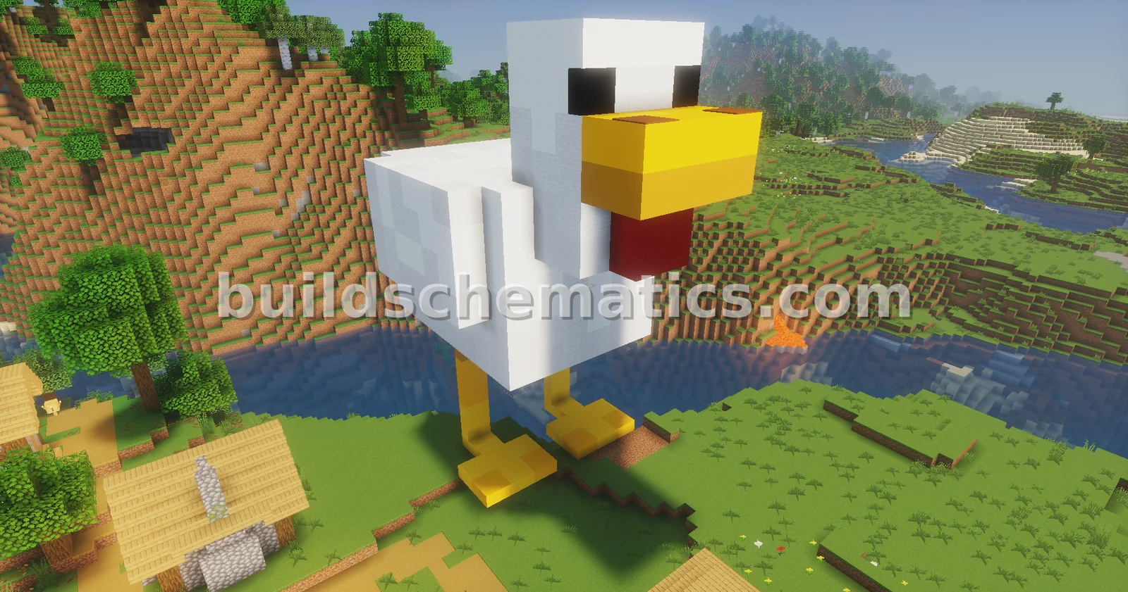 Giant Chicken Sculpture — view 2