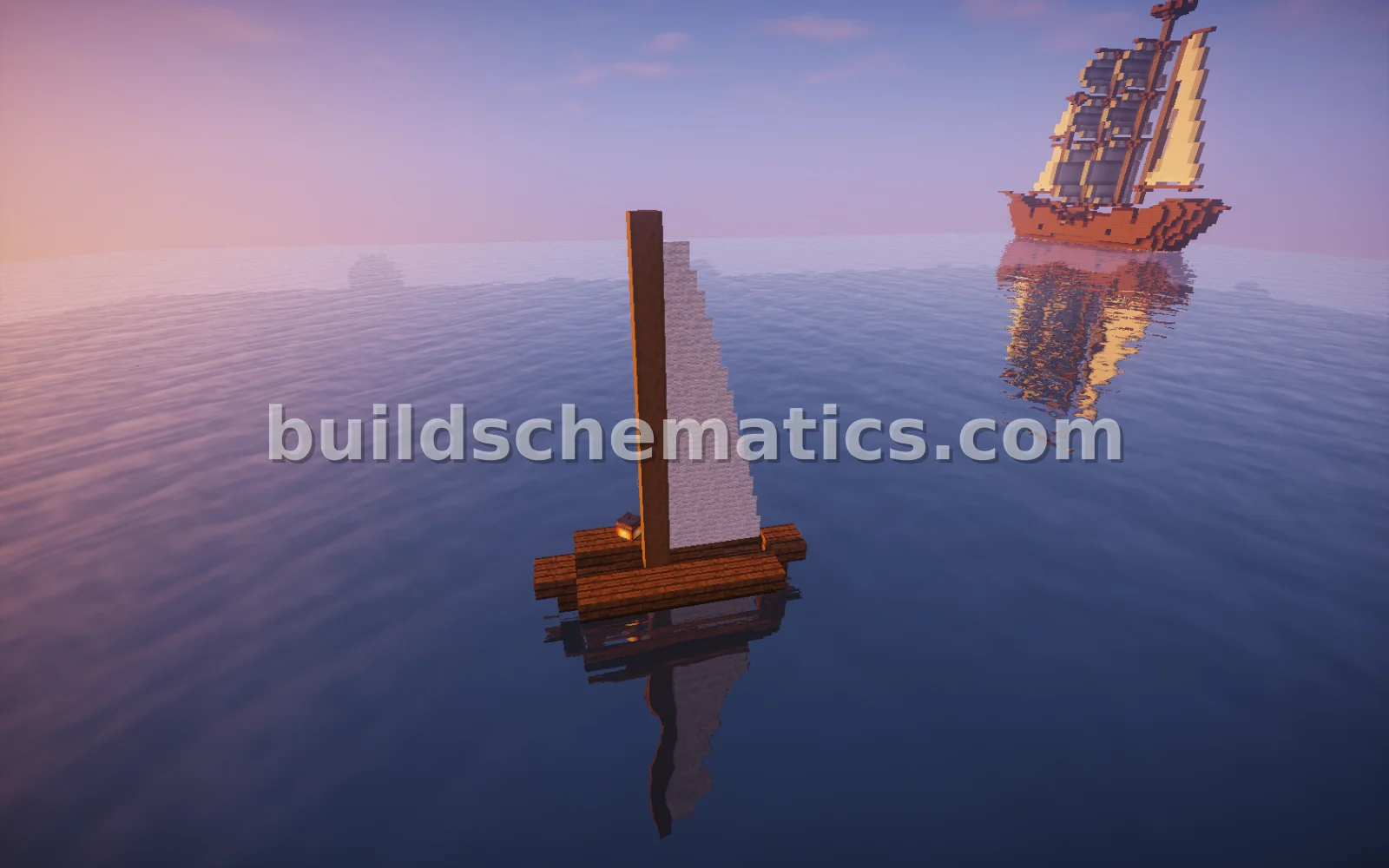 Realistic Sailboat Model — view 4