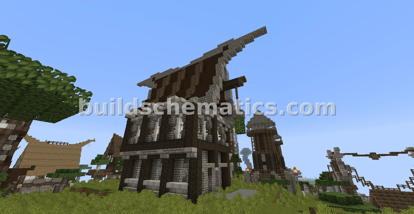 Small Nordic Medieval Shop — view 2