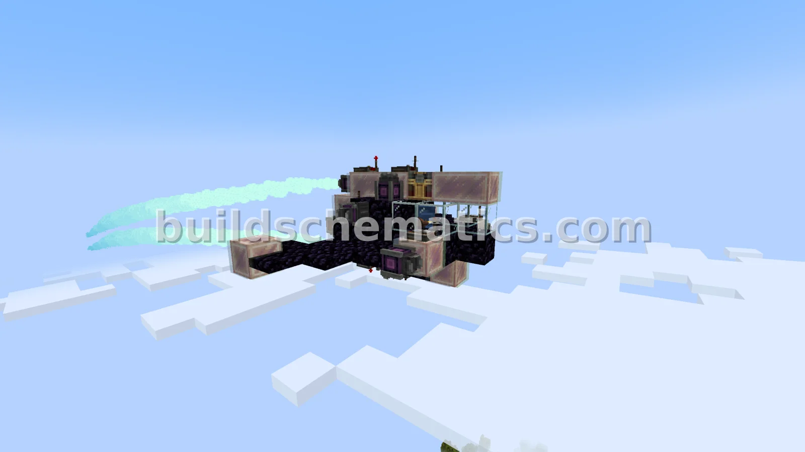Sun Thief Flying Ship — view 2