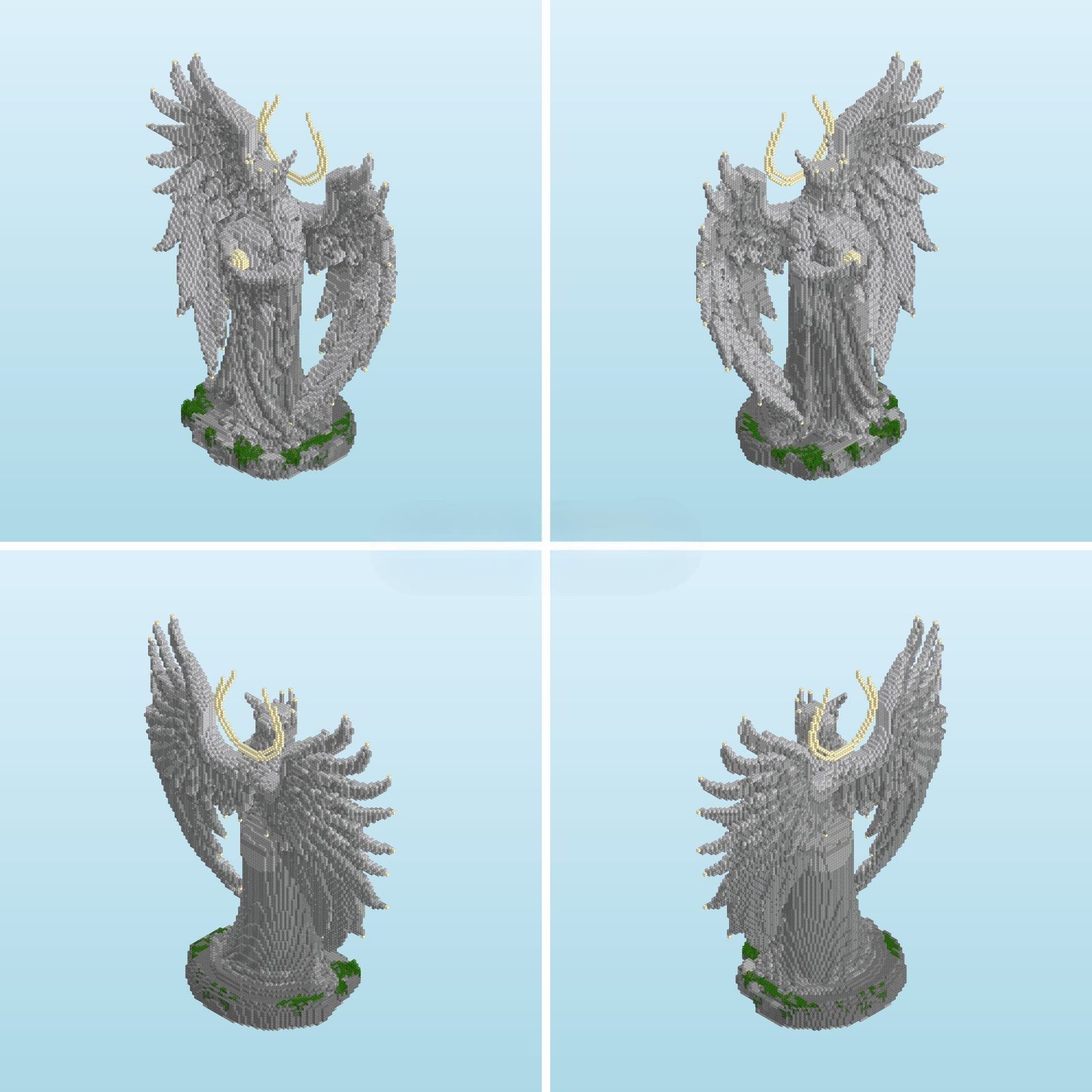 Angel Lotus Sculpture