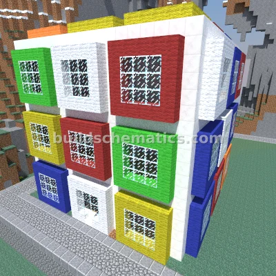 Modern Magic Cube House