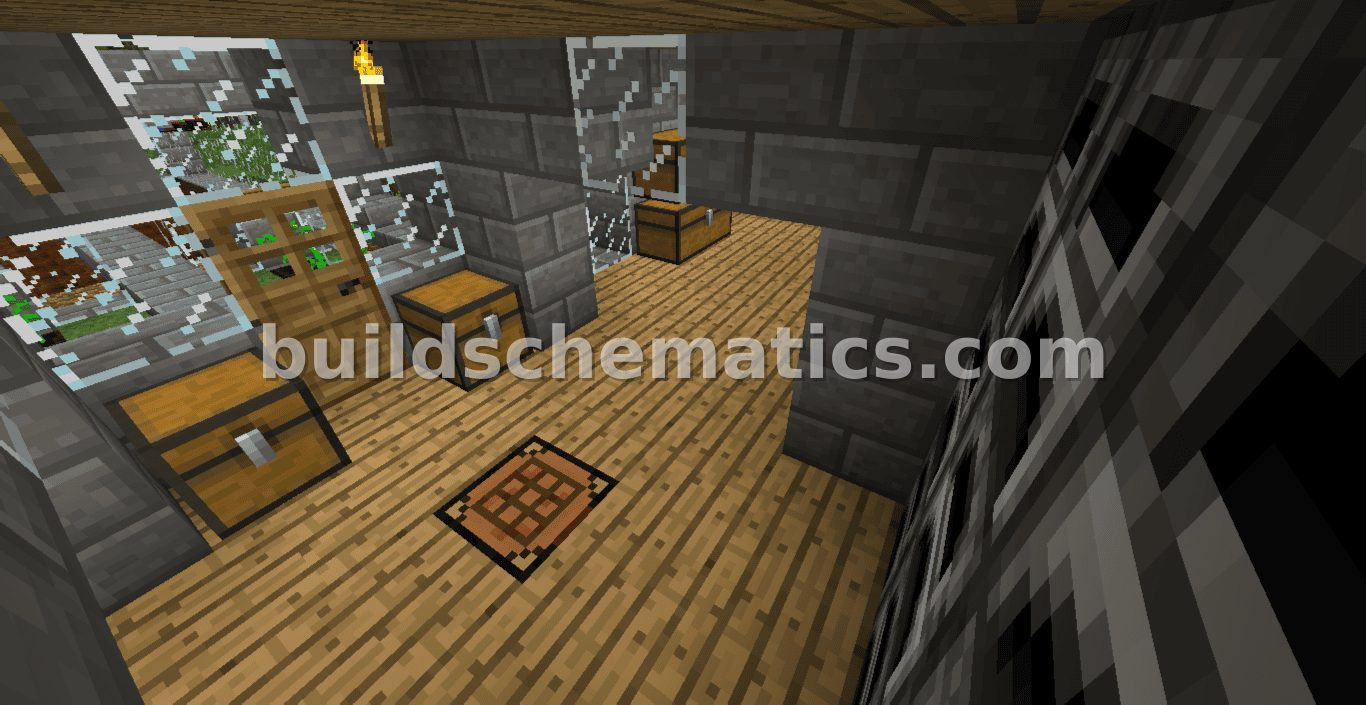 Minecraft Airport Terminal Building — view 3