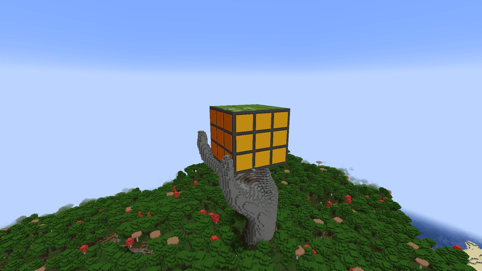 Giant Rubik Cube Iron Farm Schematic