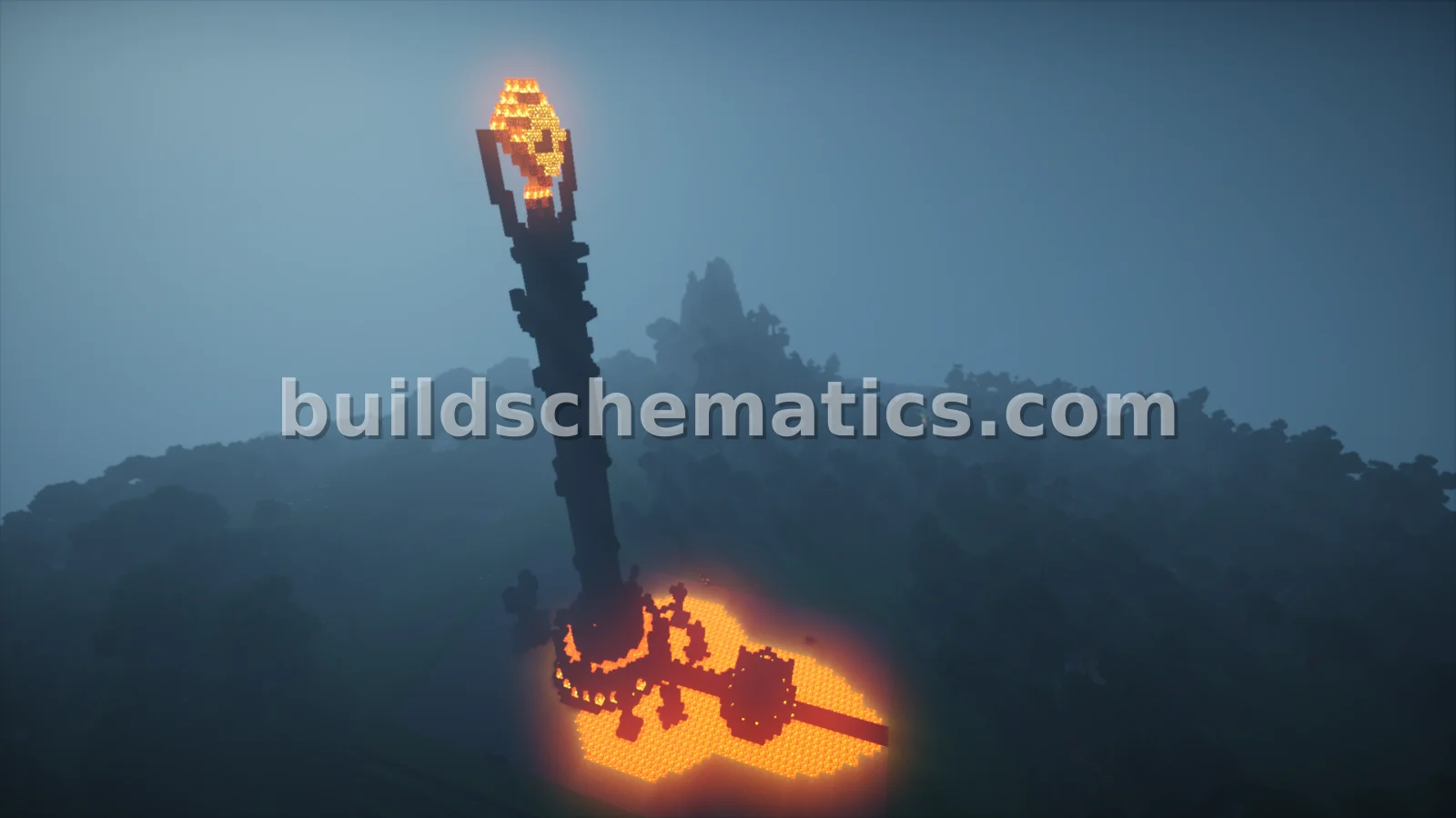Sauron's Tower of Barad-Dur — view 3
