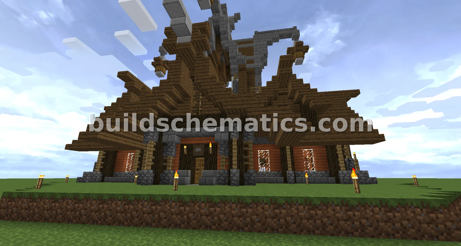 Viking Style Survival Home