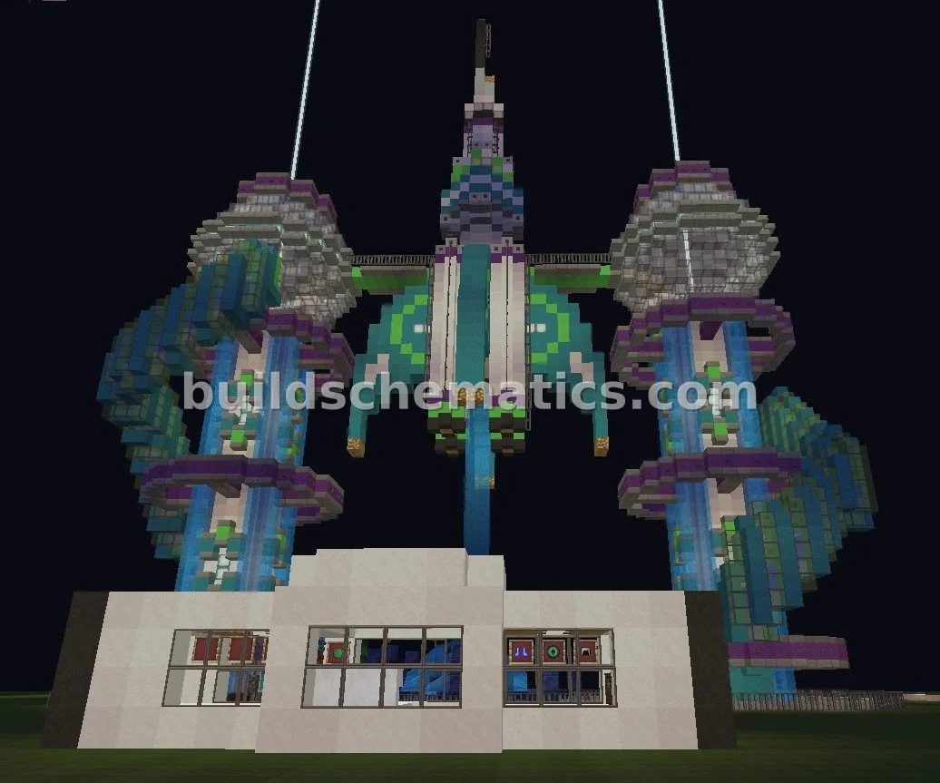 Spiral Space Waterslide