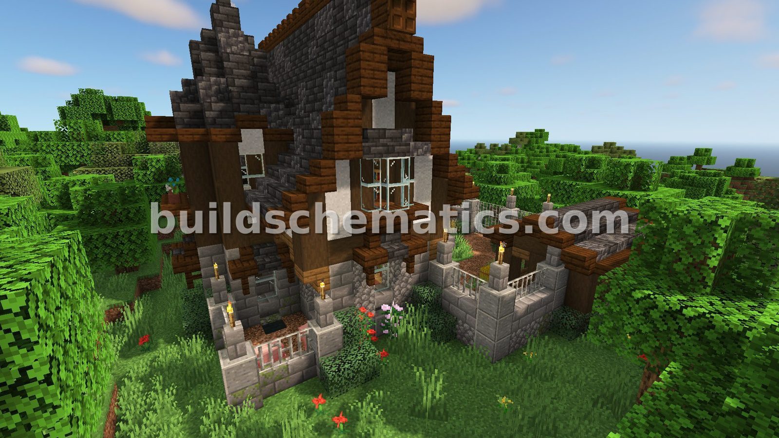 Medieval Survival Farmstead with Furnished Cottage — view 2