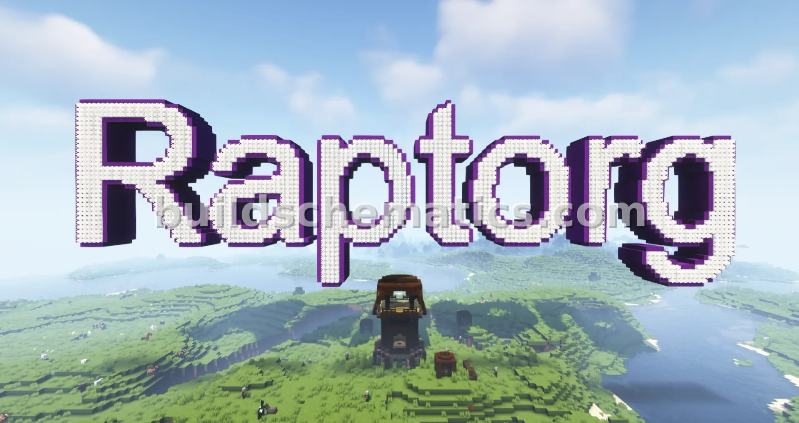 Raptorg 3D Block Letter Nameplate