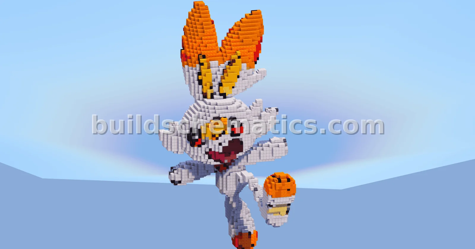 Scorbunny Minecraft Build