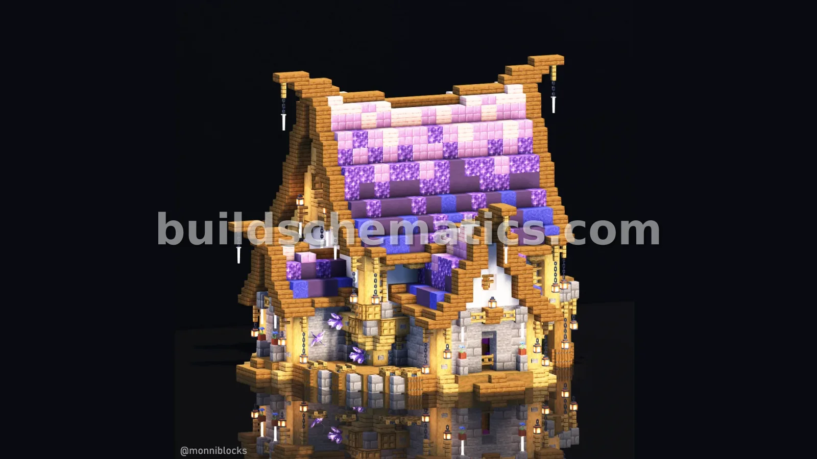 Potion Brewing House Minecraft Build