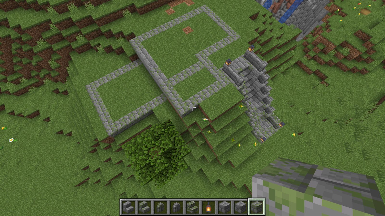 Jack View House Foundation and Terraforming Layout