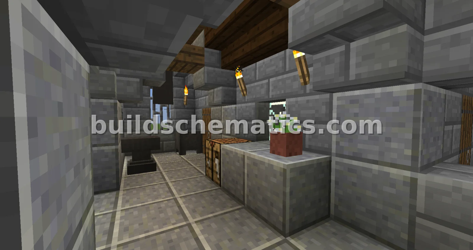 Medieval Blacksmith Shop — view 2
