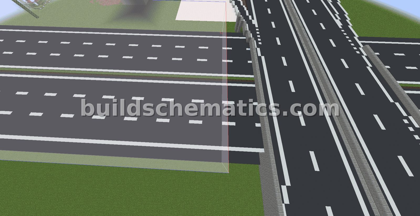 Three Lane Highway Structure — view 3