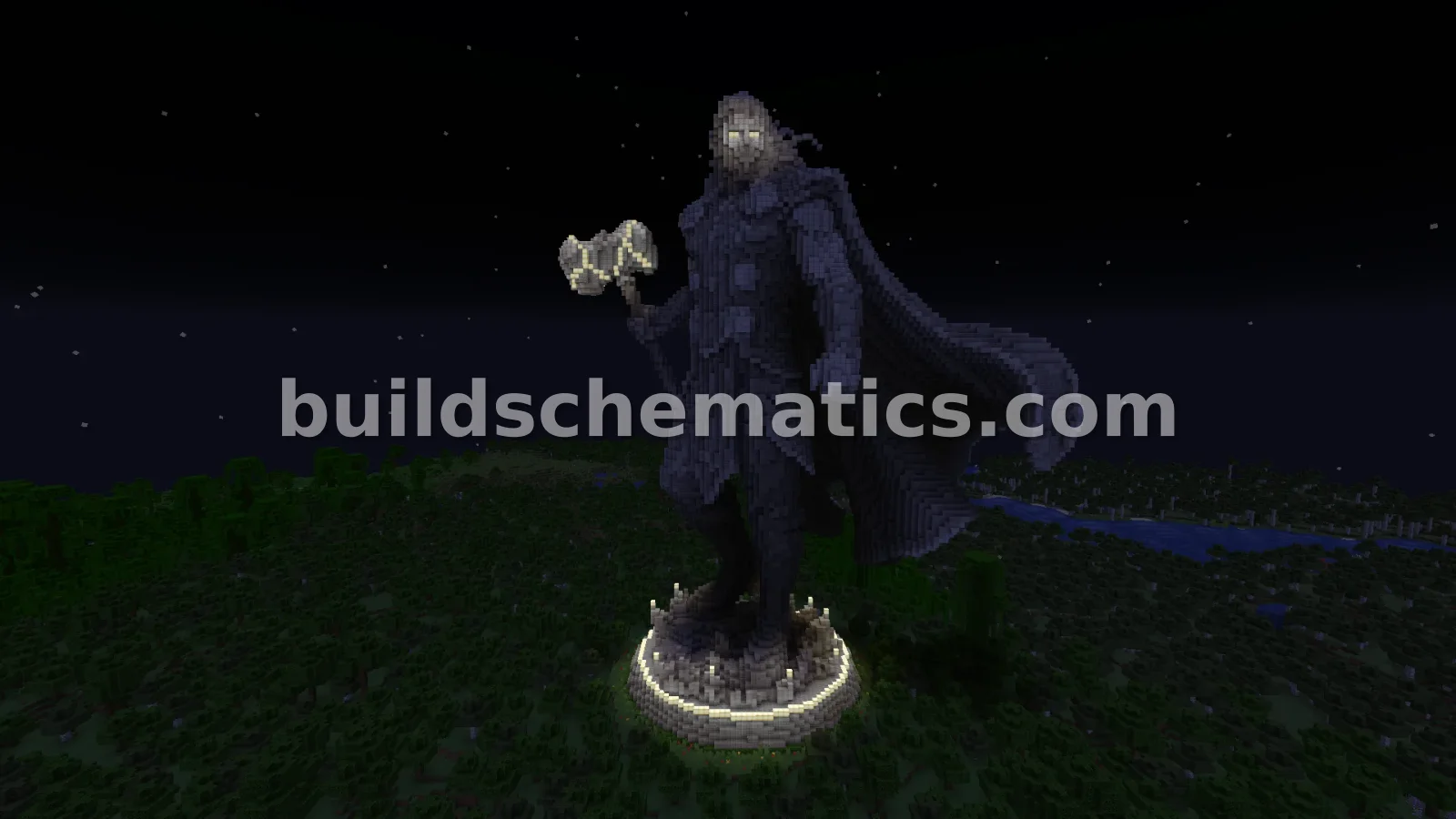 Thor God of Thunder Norse Statue - Large Build — view 4