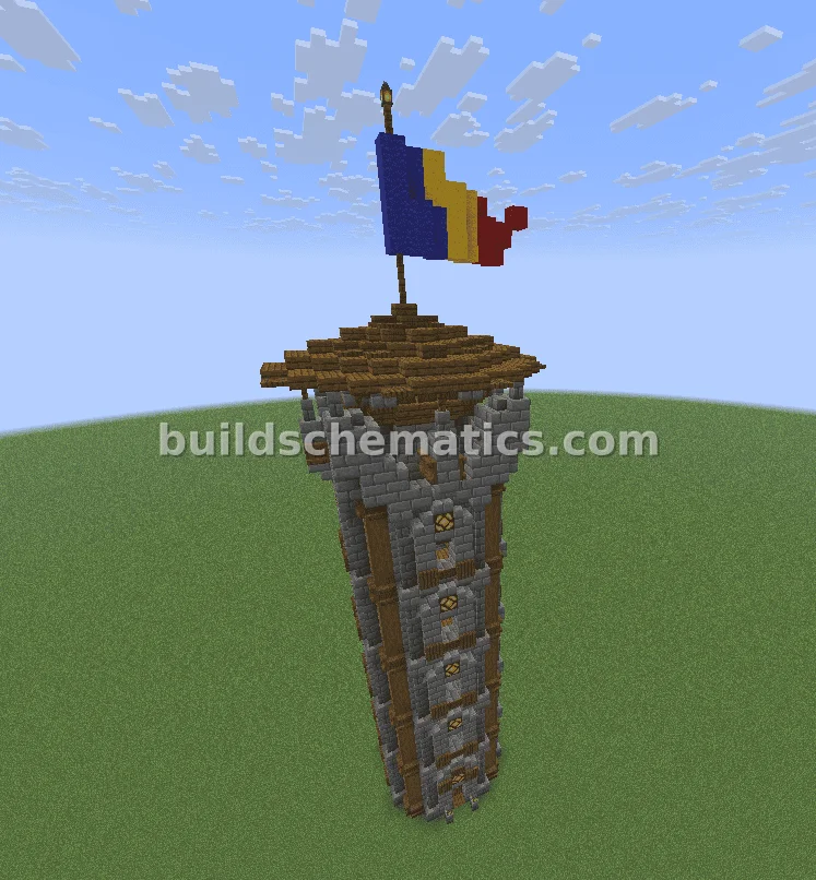 Medieval Stone Brick Tower