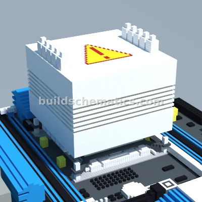 CPU Cooler Pixel Art
