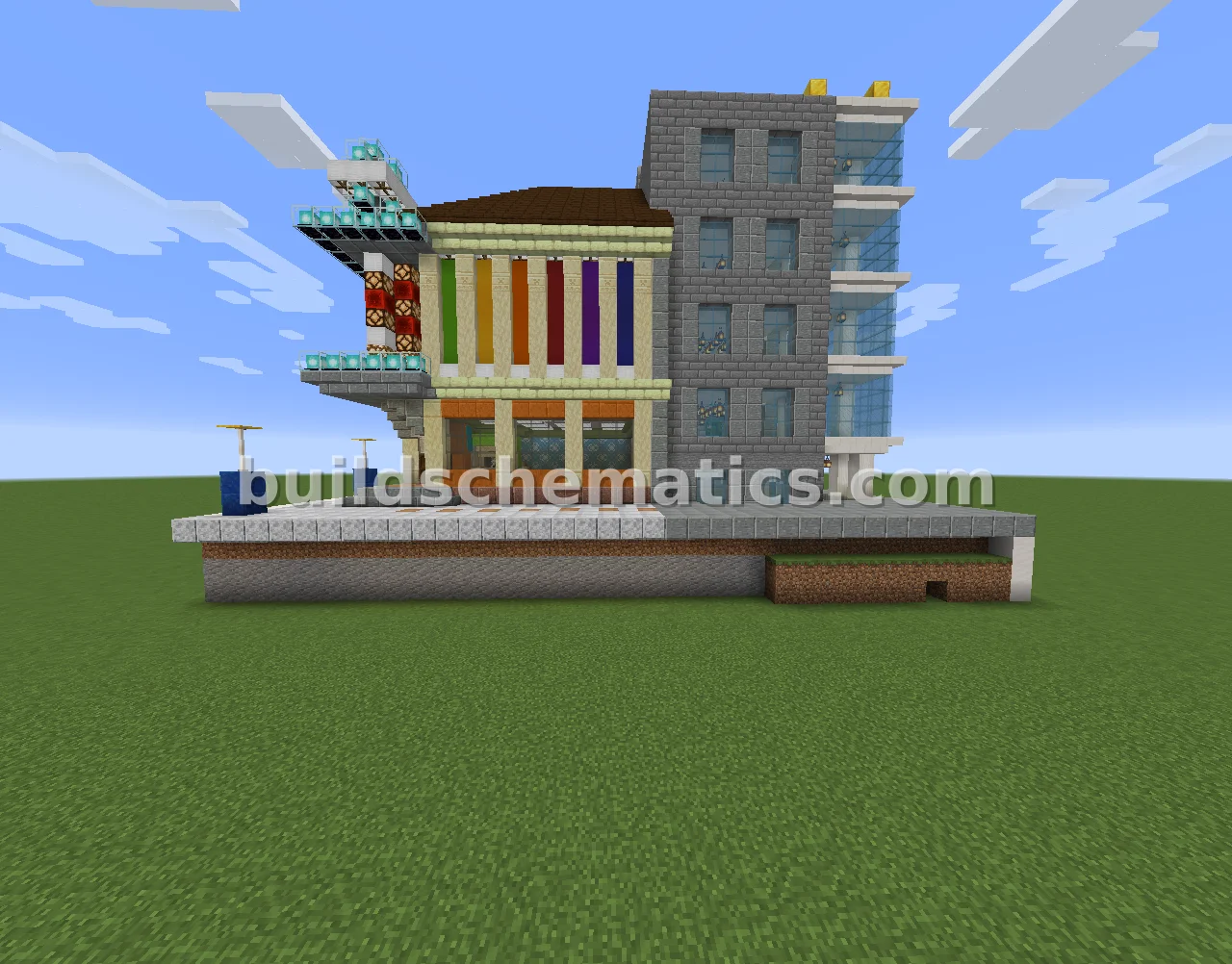 Corner Cinema and Houses