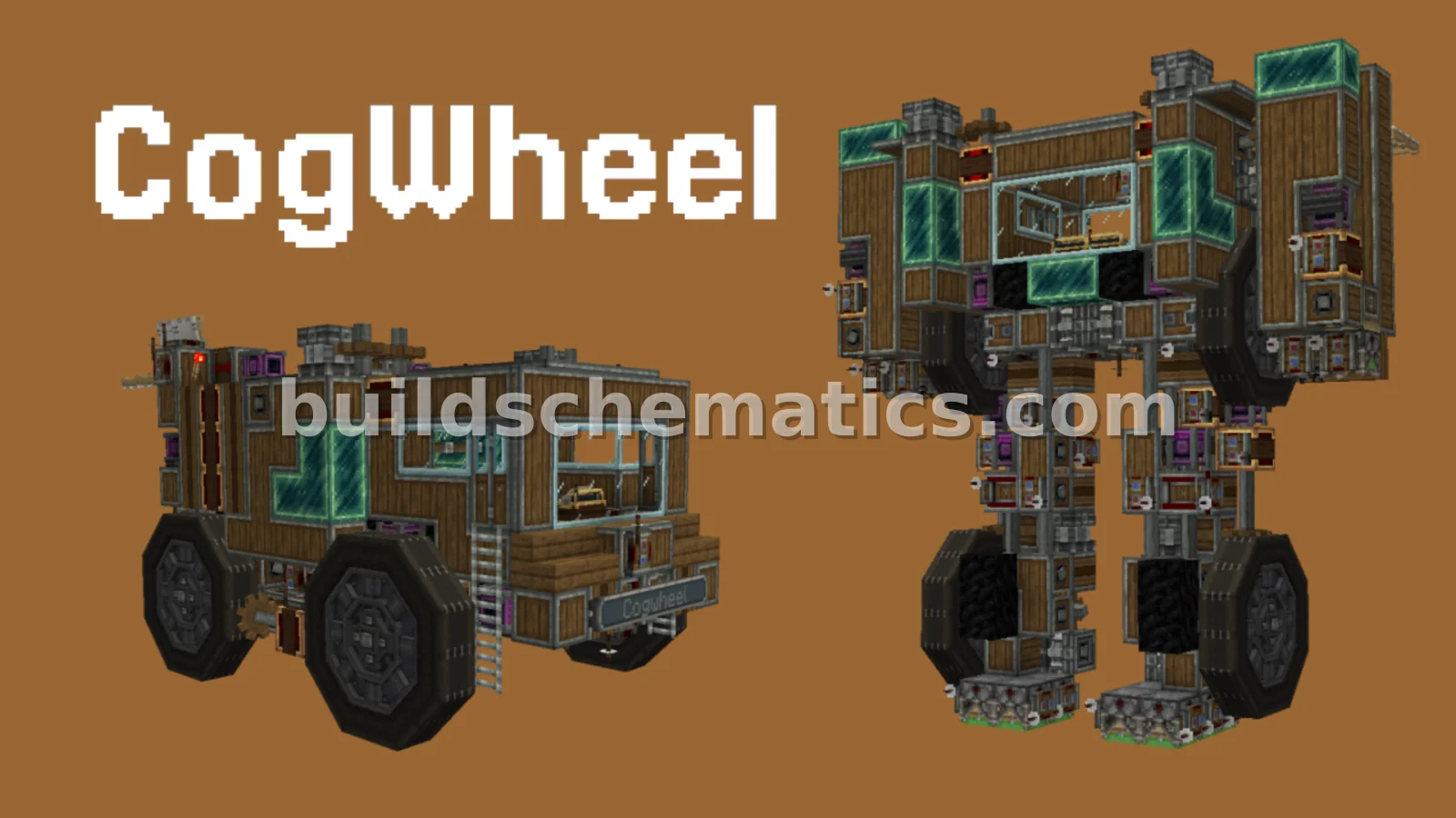 Cogwheel Transformer Robot
