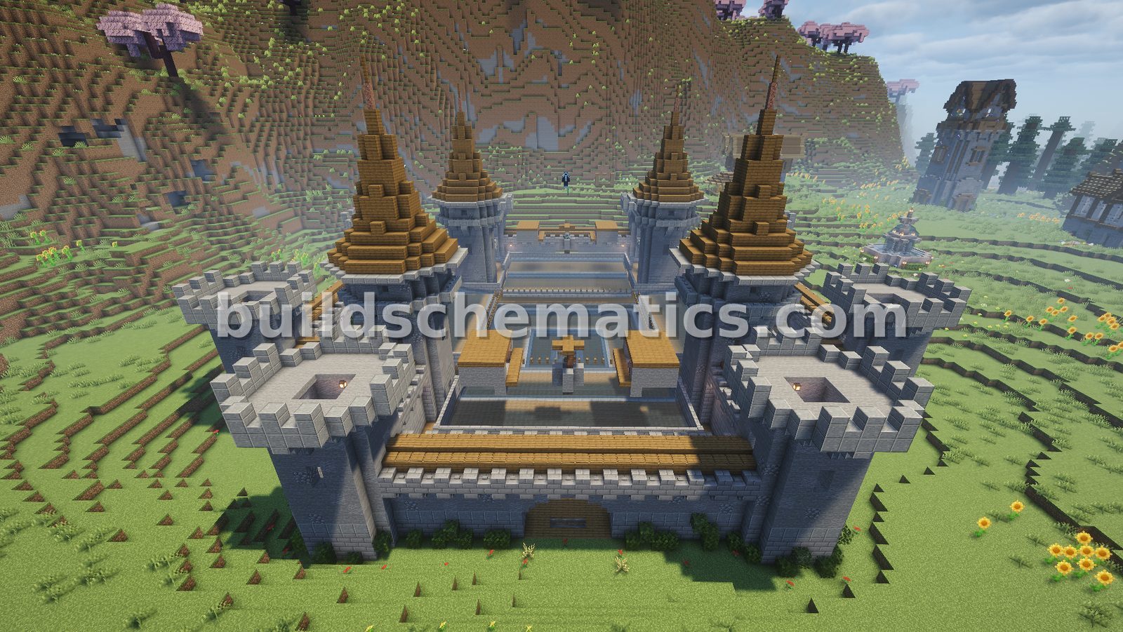 Medieval Castle Iron Farm Decoration — view 2