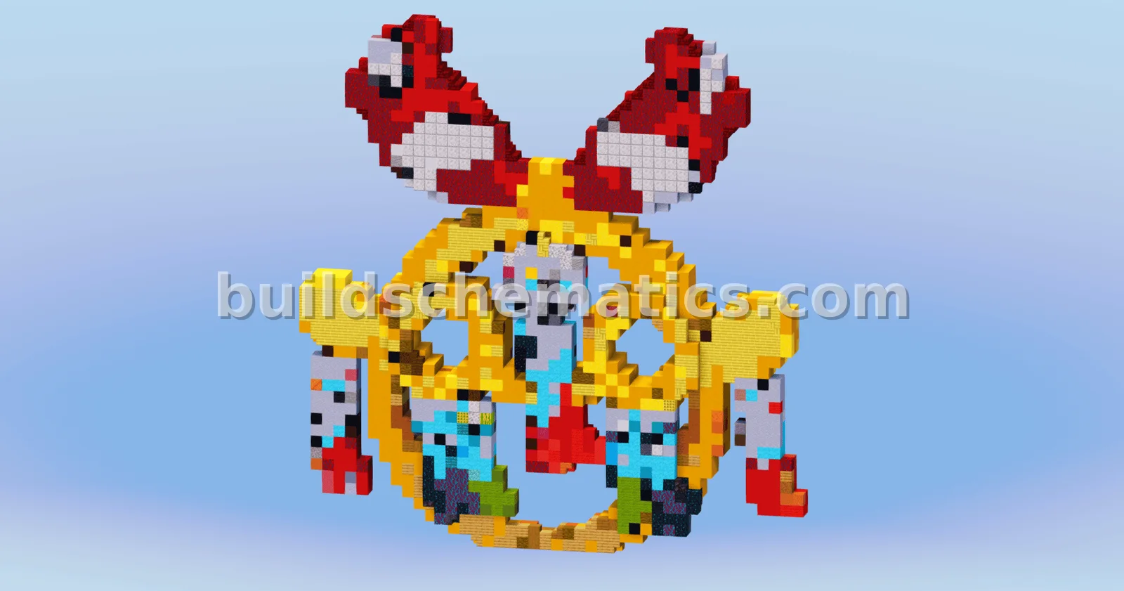 Mega Chimecho Pokemon Structure