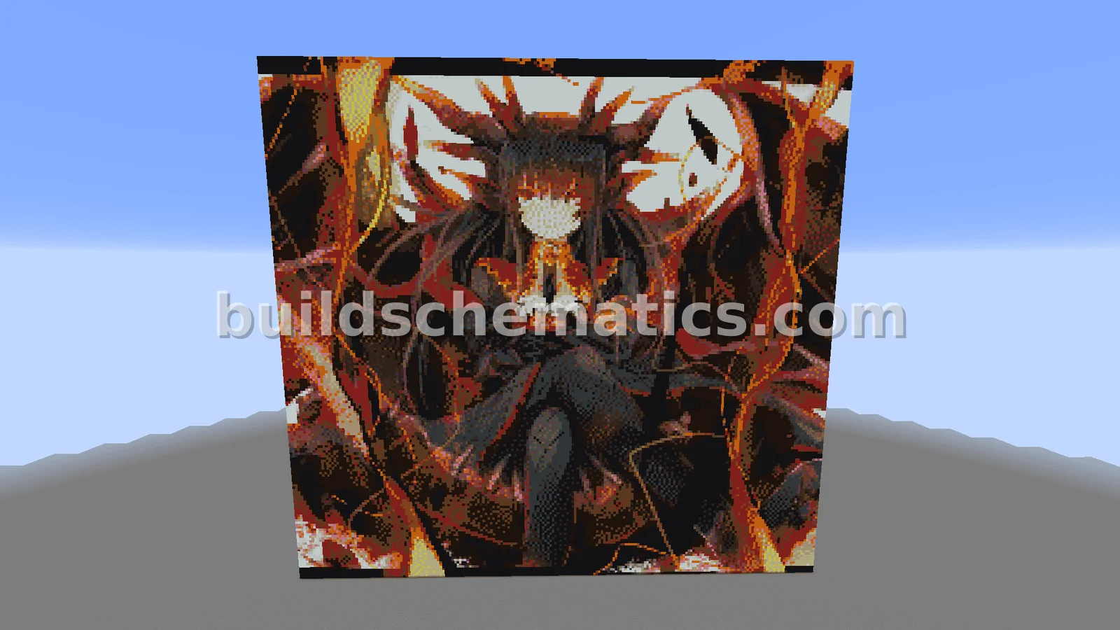 Monster Girl Red Fatalis Statue