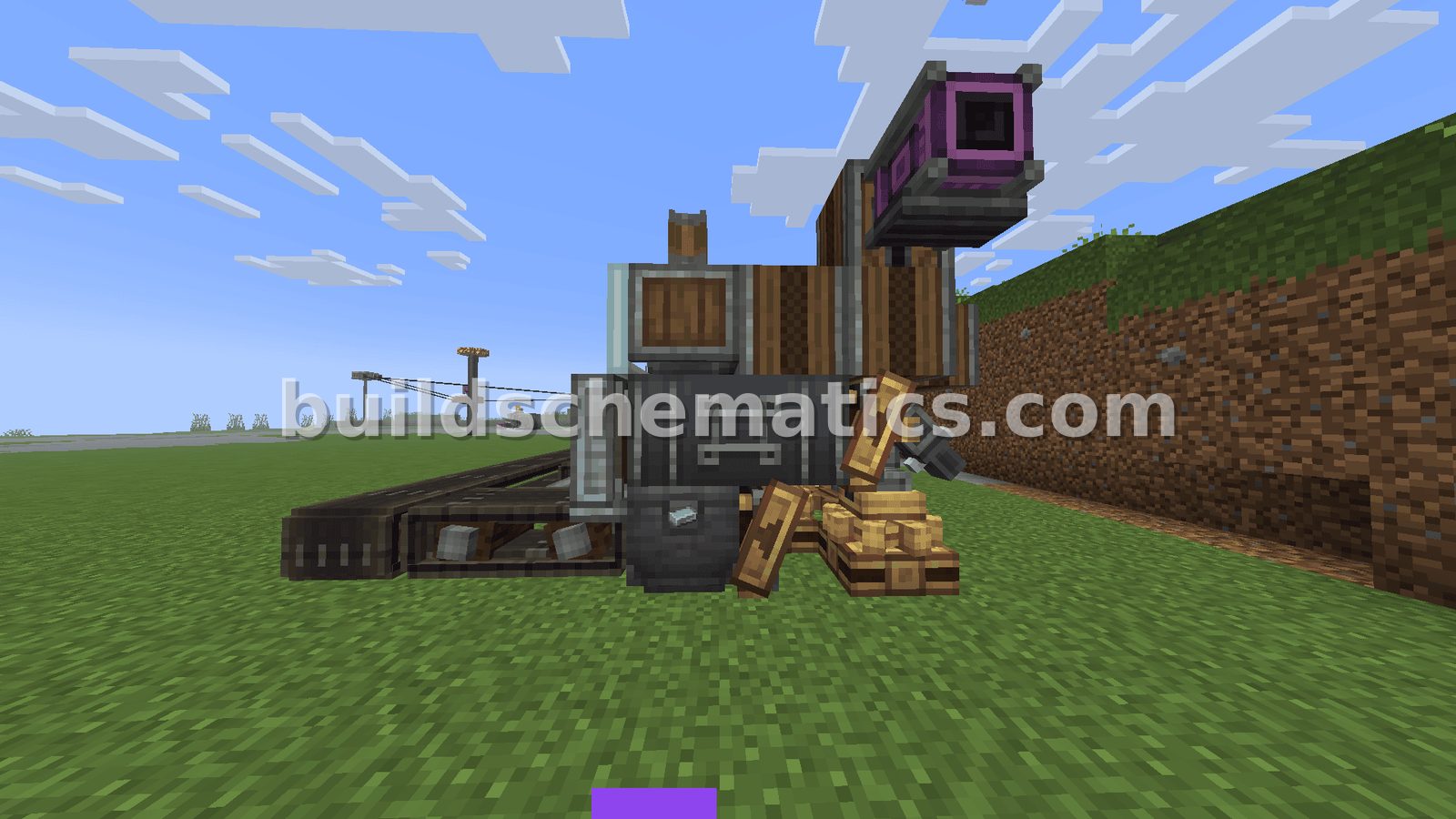 Compact Iron Farm For Create Mod